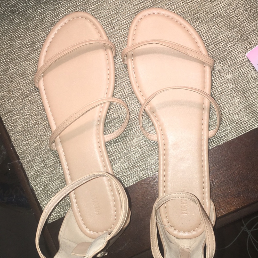 Forever 21 strappy sandals